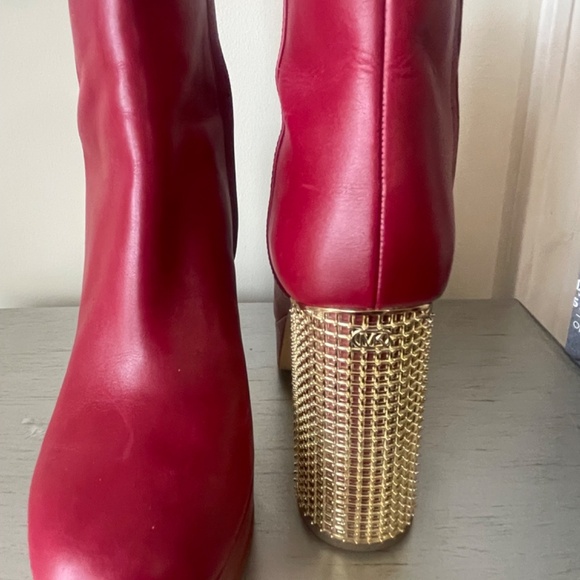 Maxine Leather Platform Boot - Picture 2 of 6